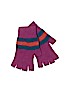 Assorted Brands 100% Wool Stripes Purple Gloves One size - photo 1