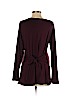Motherhood Burgundy Long Sleeve Top Size S - photo 2