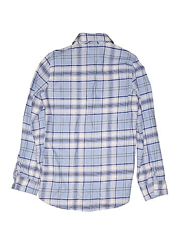 Justice Long Sleeve Button-Down Shirt (view 2)