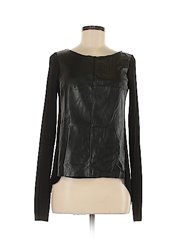Bailey 44 Faux Leather Top (view 1)