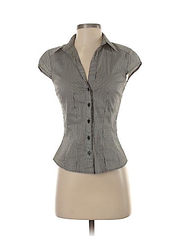 H&M Short Sleeve Button-Down Shirt (view 1)