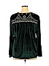 Curations 100% Polyester Green Long Sleeve Top Size XL - photo 2