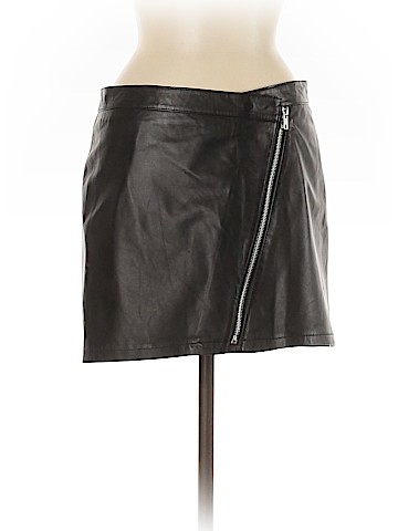 Barneys New York Leather Skirt (view 1)