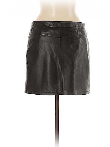 Barneys New York Leather Skirt (view 2)