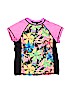 Breaking Waves Pink Rash Guard Size 14 - photo 1