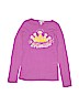 Hiho Batik 100% Cotton Graphic Purple Long Sleeve T-Shirt Size M (kids) - photo 1