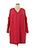RACHEL Rachel Roy 100% Polyester Red Casual Dress Size 1X - photo 1