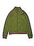 The North Face 100% Polyester Graphic Green Jacket Size XL (youth) - photo 1