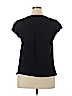 Elle Black Short Sleeve Top Size XL - photo 2