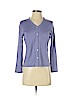 Petite Sophisticate Purple Silk Cardigan Size P (petite) - photo 1