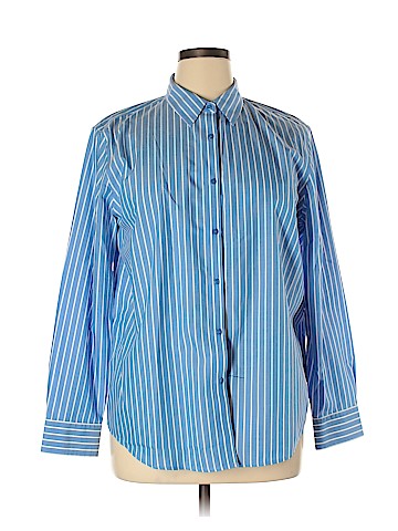Jones New York Long Sleeve Button-Down Shirt (view 1)