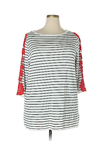 Lane Bryant Short Sleeve Top (view 1)