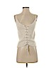 American Eagle Outfitters 100% Cotton Ivory Sleeveless Top Size S - photo 1