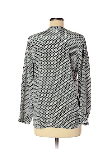 Joie Long Sleeve Silk Top (view 2)