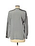 Joie 100% Silk Gray Long Sleeve Silk Top Size M - photo 2