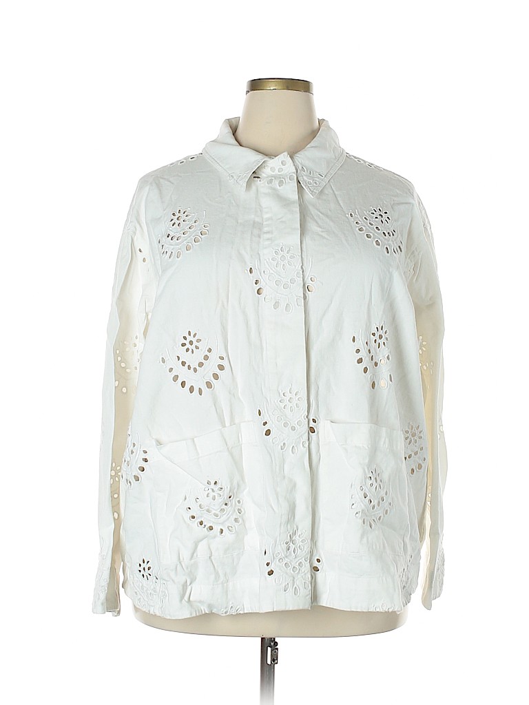 ASOS White Jacket Size 20 - photo 1