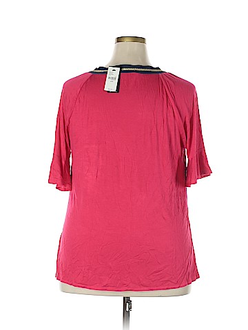 Lane Bryant Short Sleeve Blouse (view 2)