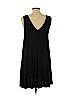 American Eagle Outfitters 100% Rayon Black Casual Dress Size L - photo 2