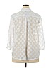 Chico's 100% Polyester White 3/4 Sleeve Blouse Size XL (3) - photo 2