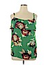 CAbi 100% Polyester Green Sleeveless Blouse Size XL - photo 1