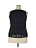 Ellen Tracy Black Sleeveless Top Size XXL - photo 2