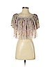 Forever 21 100% Polyester Pink Short Sleeve Blouse Size S - photo 1