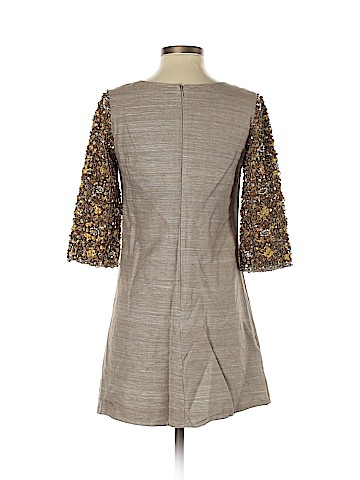 Topshop Short Sleeve Silk Top (view 2)