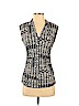 Vince Camuto Black Short Sleeve Top Size S - photo 1