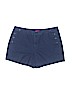 Merona 100% Cotton Blue Khaki Shorts Size 14 - photo 1