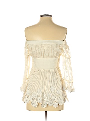 Catherine Malandrino 3/4 Sleeve Silk Top (view 2)