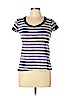 rue21 100% Cotton Purple Short Sleeve T-Shirt Size L - photo 1