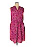 Apt. 9 100% Polyester Pink Casual Dress Size XL - photo 1