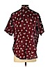 Madewell 100% Cotton Burgundy Short Sleeve Button-Down Shirt Size S - photo 2