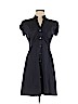Tahari by ASL 100% Cotton Blue Casual Dress Size 4 - photo 1