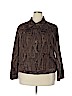 Charter Club Brown Jacket Size 2X - photo 1