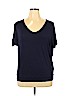 Apt. 9 Blue Short Sleeve Top Size XL - photo 1