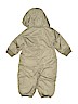 Baby Gap 100% Polyester Green One Piece Snowsuit Size 6-12 mo - photo 2