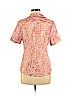 Banana Republic Pink Short Sleeve Blouse Size M (petite) - photo 2