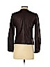 Vince. 100% Leather Burgundy Leather Jacket Size S - photo 2