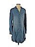 Pilcro and The Letterpress 100% Cotton Blue Casual Dress Size XS - photo 1