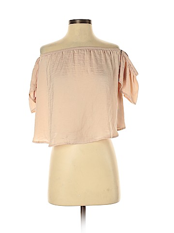 American Eagle Outfitters Short Sleeve Blouse (view 1)