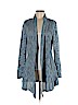 Kim Rogers 100% Cotton Blue Cardigan Size M (petite) - photo 1
