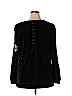 Billy T Black Long Sleeve Top Size XL - photo 2