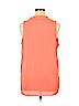 Vince Camuto 100% Polyester Orange Sleeveless Blouse Size XL - photo 2