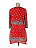 Zara 100% Polyester Red Casual Dress Size XL - photo 2