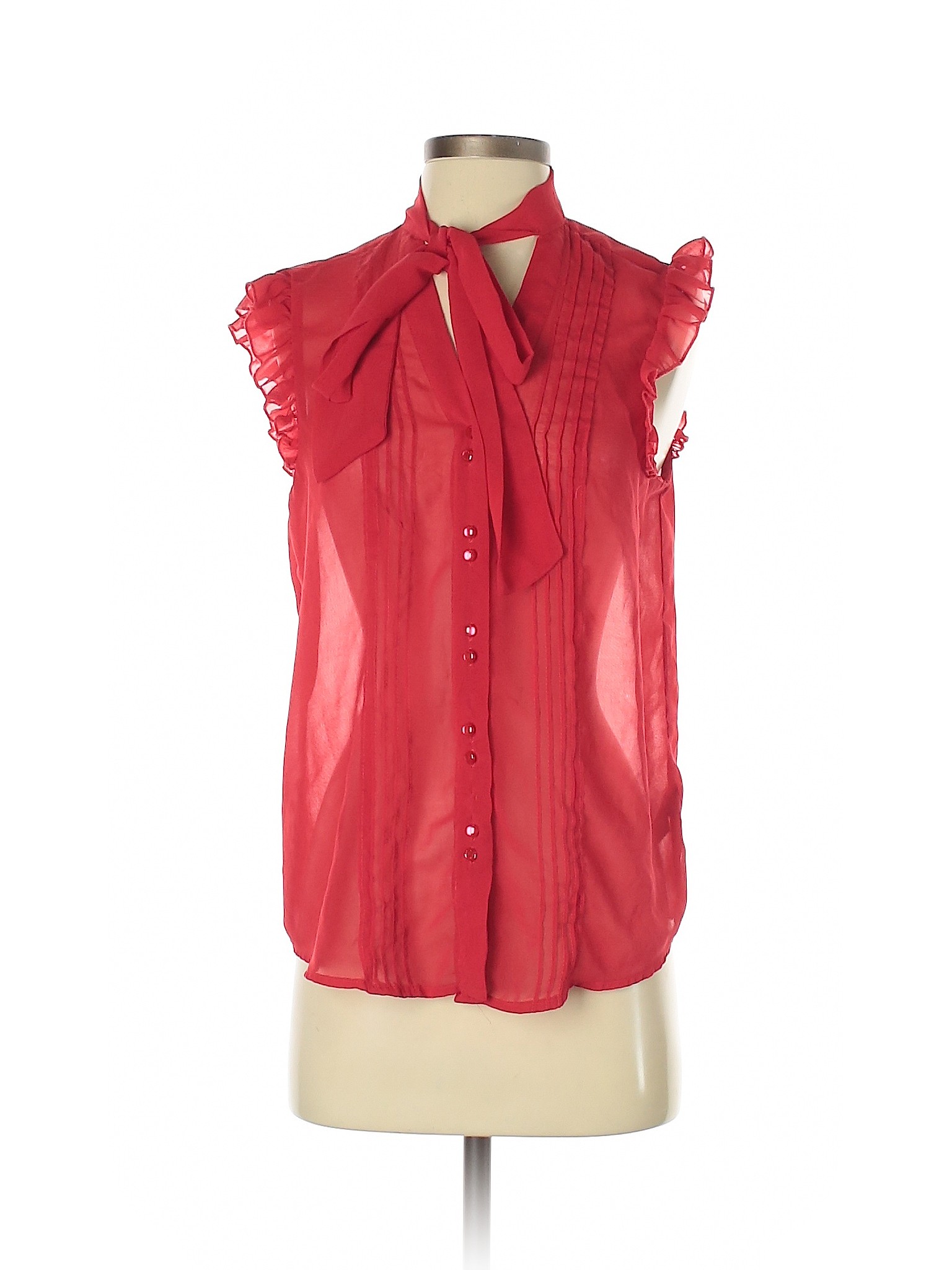 Forever 21 Women Red Sleeveless Blouse S | eBay
