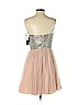 Aidan Mattox 100% Nylon Pink Cocktail Dress Size 4 - photo 2
