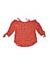 By & By 100% Rayon Orange 3/4 Sleeve Blouse Size 10 - photo 2