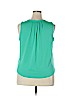 Merona 100% Polyester Green Sleeveless Blouse Size XXL - photo 2