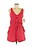 RACHEL Rachel Roy 100% Rayon Red Romper Size 6 - photo 1